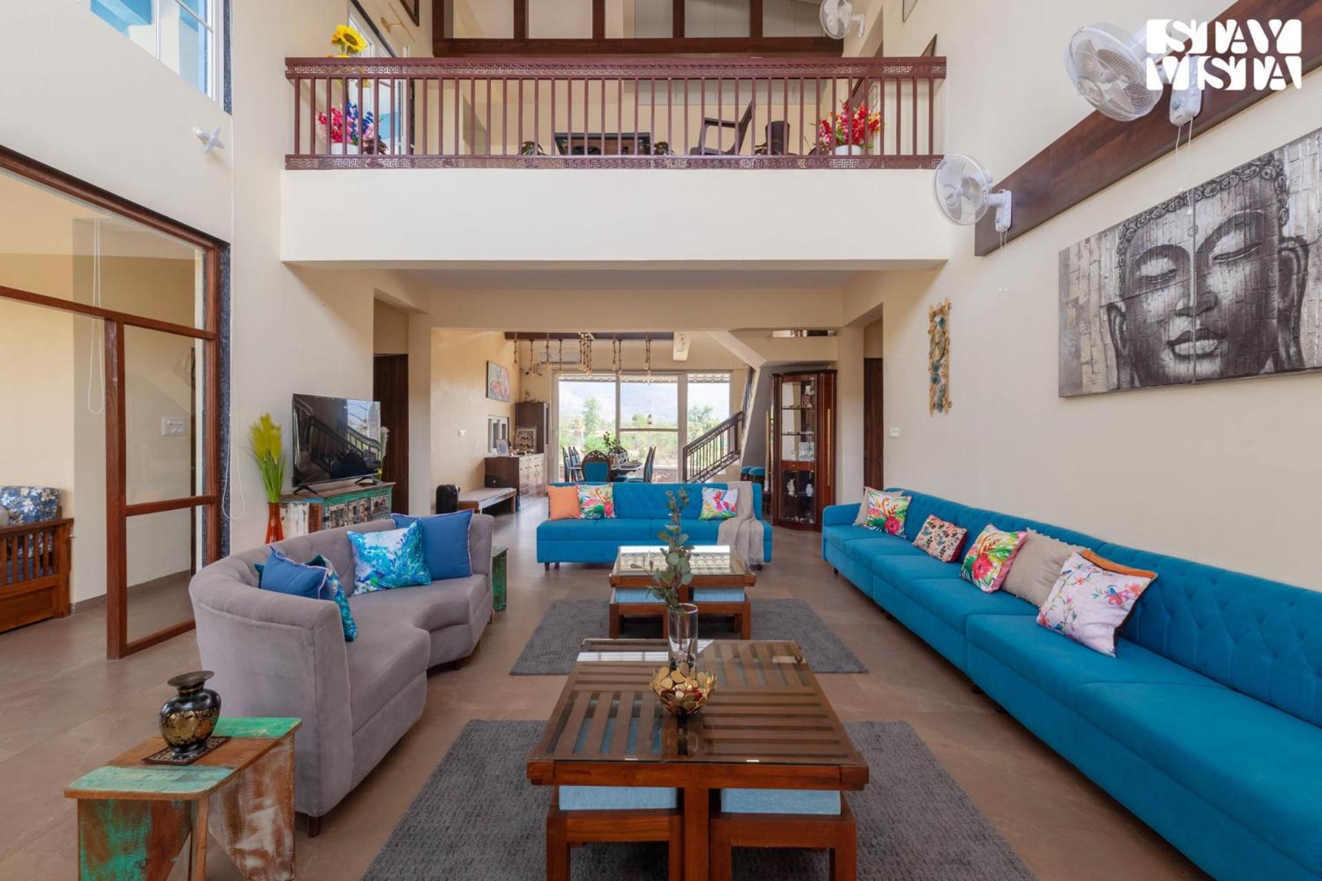 Stayvista'S Hillside Meadows - Mountainside Retreat With Farm View, Pool & Deck, Lawn & Gazebo Chinchavli Zewnętrze zdjęcie