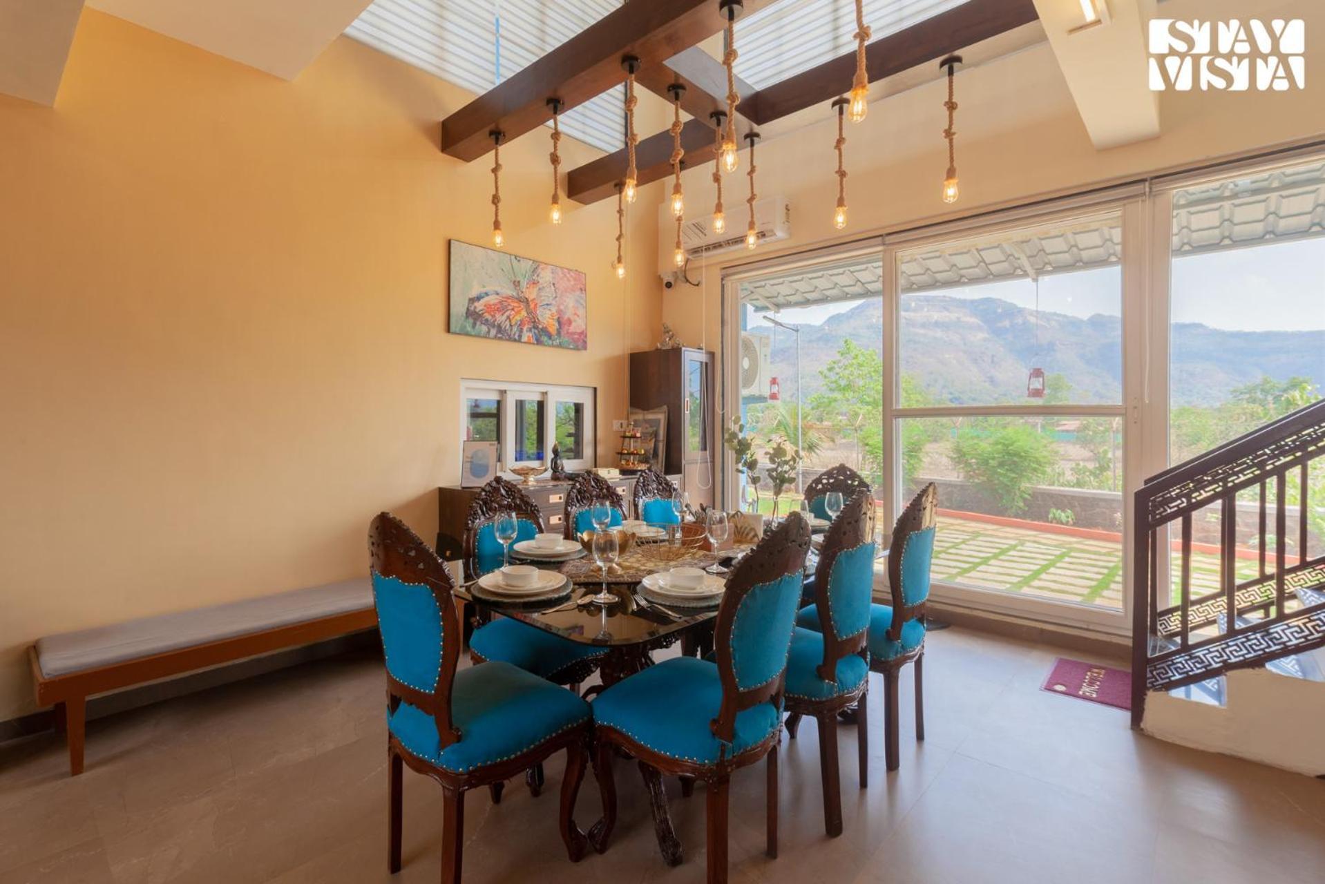 Stayvista'S Hillside Meadows - Mountainside Retreat With Farm View, Pool & Deck, Lawn & Gazebo Chinchavli Zewnętrze zdjęcie